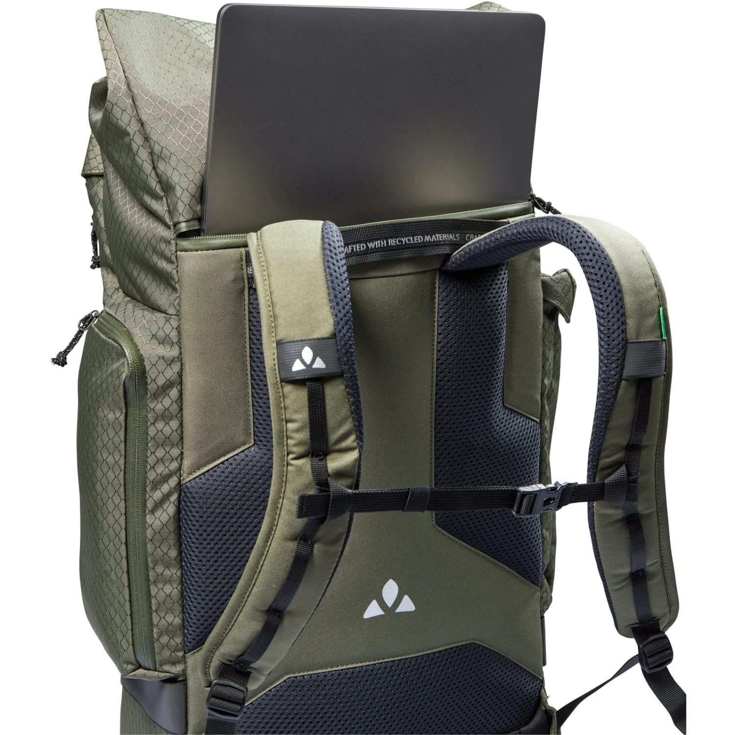 Vaude Cyclist Rugzak - 27L - Khaki 8 Vaude Cyclist Rugzak - 27L - Khaki - Afbeelding 7