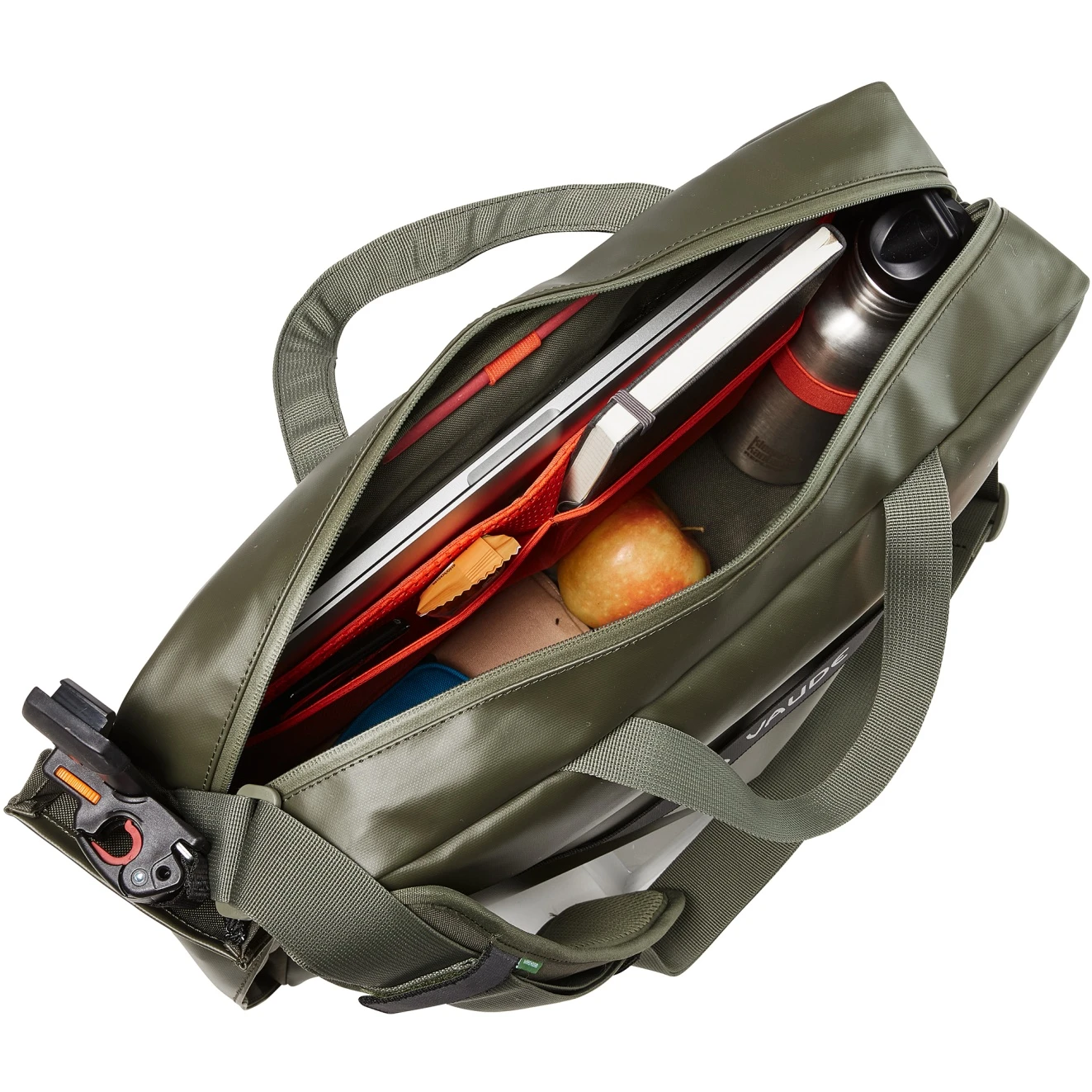 Vaude Mineo Commuter Fietstas 17 - Khaki 8 Vaude Mineo Commuter Fietstas 17 - Khaki - Afbeelding 6