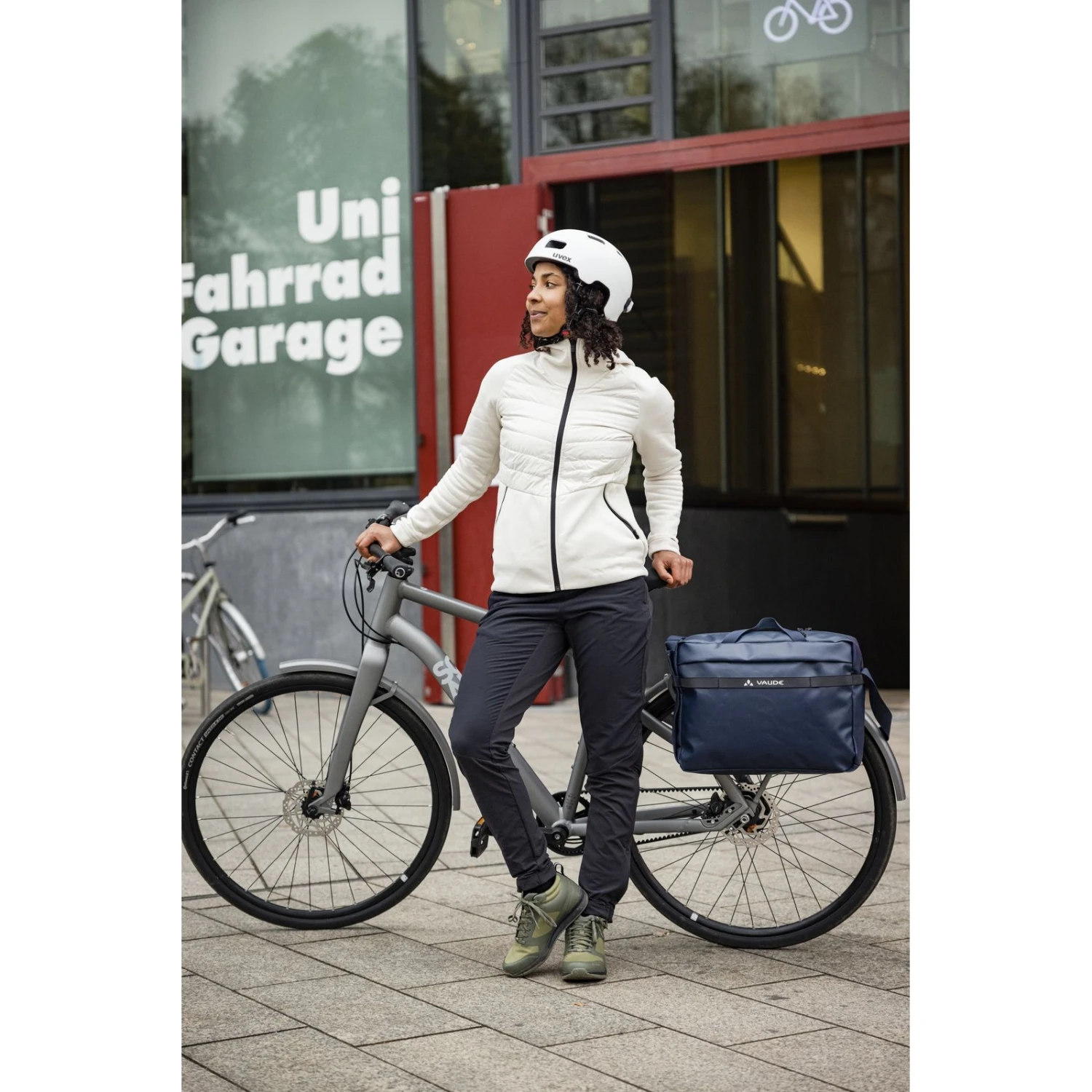 Vaude Mineo Commuter Fietstas 17 - Khaki 10 Vaude Mineo Commuter Fietstas 17 - Khaki - Afbeelding 8